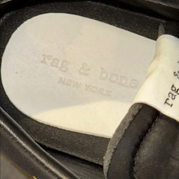 rag and bone  Retrohost pickx Running sneaker in black and white - Picture 11 of 15